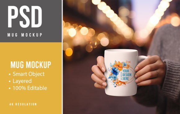 Download PSD Mug Mockup - Mug mockup Collection