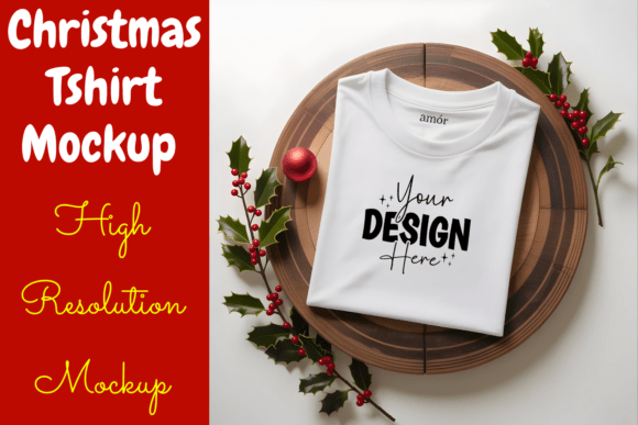 Download Christmas Tshirt Mockup - Christmas tshirt mockup Collection