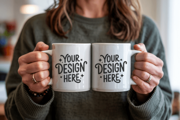 Download Christmas White Mug Mockup 75 - Mug mockup Collection