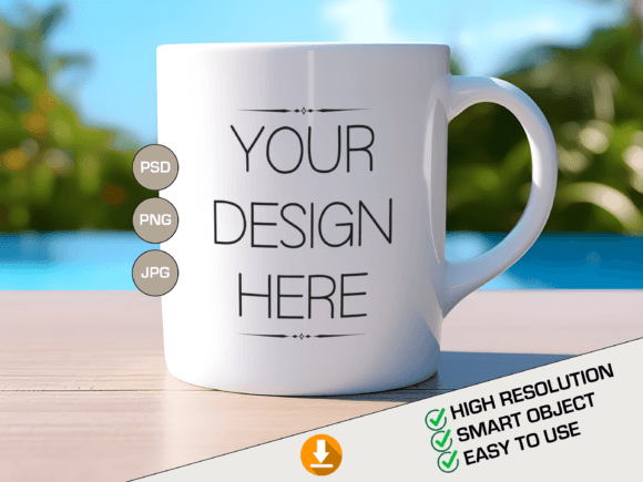 Download 11 Oz Mug Mockup PSD Mug Template - Mug mockup Collection