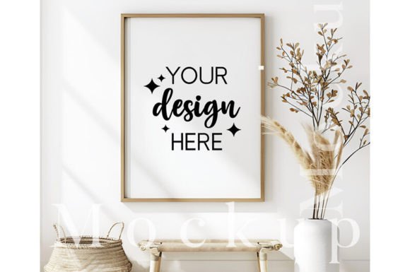 Download White Frame Mockup Single Frame Mockup - Single frame mockup Collection